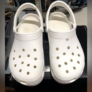 Crocs white size women’s 8 or men’s 10